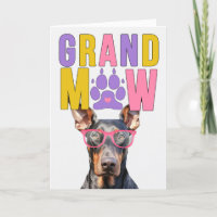 Dia dos Avós GrandMAW Doberman GrandDOG