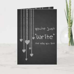 Cartão De Festividades Dia dos namorados do coração do conselho de giz