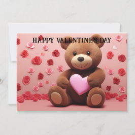 Cartão De Festividades Dia dos Namorados Fofo e Divertido para Crianças #