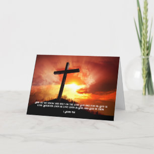 Cartão De Festividades Dia dos Namorados Religioso Católico Cristão