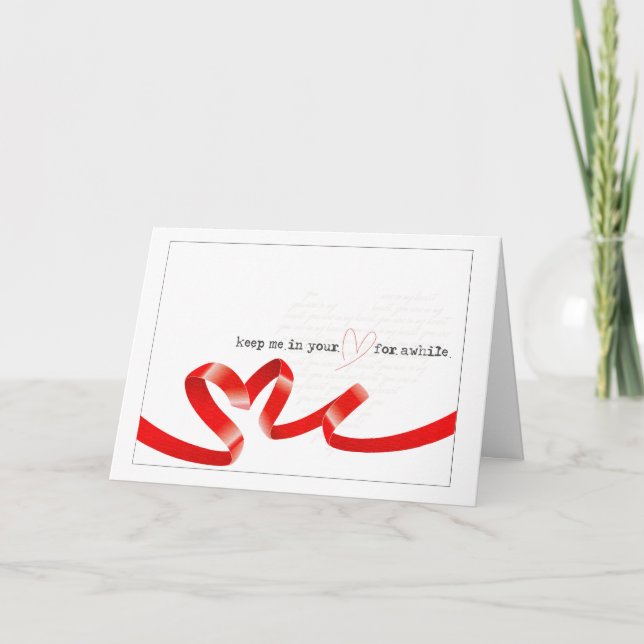 Cartão De Festividades dia dos namorados roxo dos rosas (Frente)