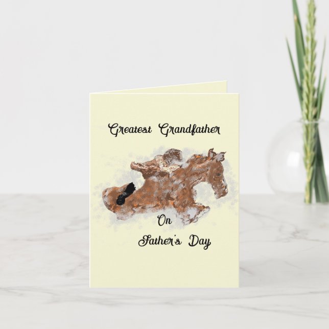 Cartão De Festividades Dia dos Pais G Card  :  Vitória Empoeirada  (Frente)