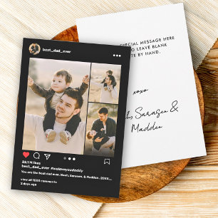 Cartão De Festividades Dia dos Pais Melhor Pai de Todos os Tempos 3 Foto 