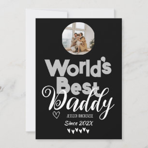 Cartão De Festividades Dia dos Pais Personalizado, presente do melhor pap
