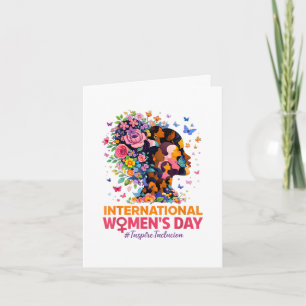 Cartão De Festividades Dia Internacional da Mulher