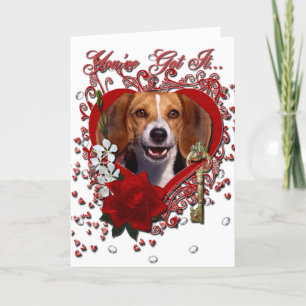 Cartão De Festividades Dias de os namorados - Chave do Meu Coração - Beag