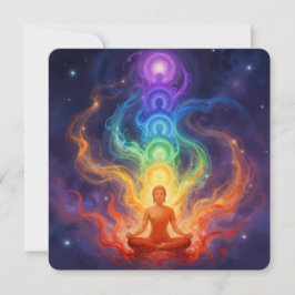 Cartão De Festividades Die 7 Chakren