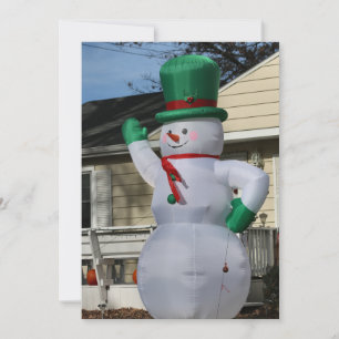 Cartão De Festividades Disco Frosty