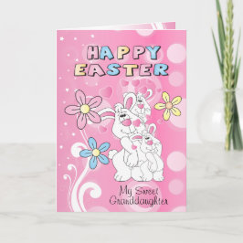 Cartão De Festividades Diversão de felz pascoa Bunny