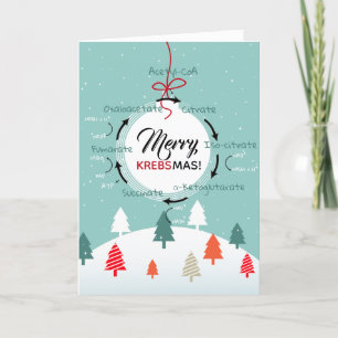 Cartão De Festividades Diversão de Professores do Ciclo de Biologia Cient