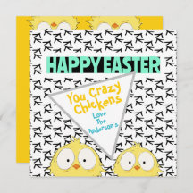 Diversão "Felz pascoa Você Louca Galinhas" | Pásco