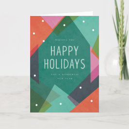Cartão De Festividades Diversão Moderna Corporativa Colorida Feliz