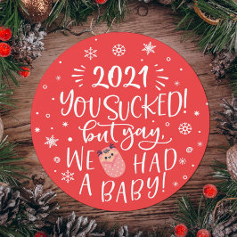 Cartão De Festividades Divertido 2021 não deu certo, mas tivemos uma foto