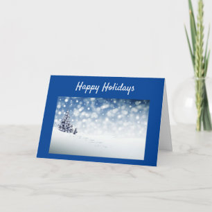 CARTÃO DE FESTIVIDADES DIZER *NATAL E FELIZ ANO NOVO ERRADOS* COM NEVE H