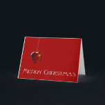 CARTÃO DE FESTIVIDADES "DO MEU CORAÇÃO AO SEU CORAÇÃO" FELIZ NATAL<br><div class="desc">OBRIGADO POR PASSAR POR UMA DAS MINHAS OITO LOJAS!</div>