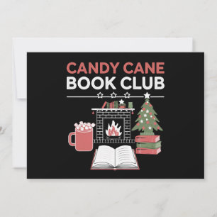 Cartão De Festividades Doce de Natal com Listras de Doces Clube do Livro 