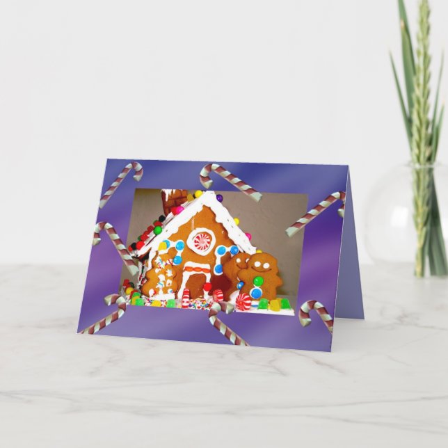 Cartão De Festividades Doce Natal (Frente)