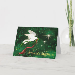 Cartão De Festividades Doença de Natal Branca
