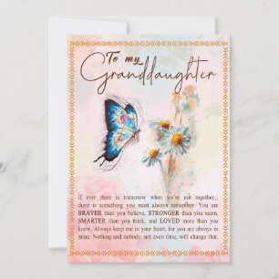 Cartão De Festividades Donativos da neta Da Família Vovô Vovô