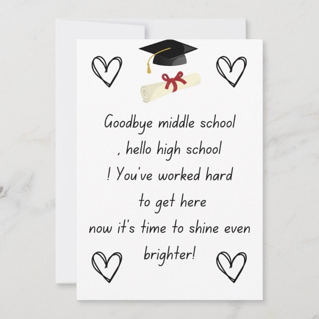 Cartão De Festividades Dons noturnos de mais velho 8º ano (Frente)