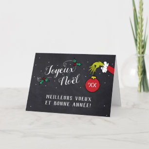 Cartão De Festividades Dr. Seuss Grinch - Feliz Natal