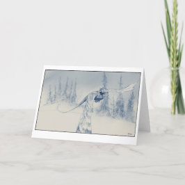 Cartão De Festividades Dragão do Inverno