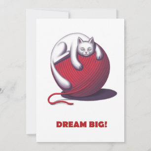 Cartão De Festividades Dream Big