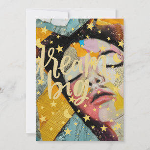 Cartão De Festividades Dream Big