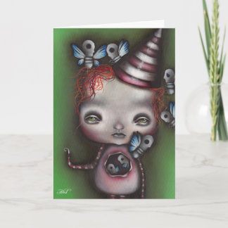 Cartão De Festividades Duende do Natal