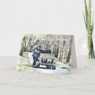 CARTÃO DE FESTIVIDADES DURAÇÃO DA FAZENDA DO NATAL