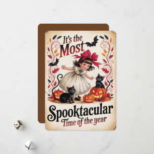 Cartão De Festividades "É a época mais assustadora do ano"