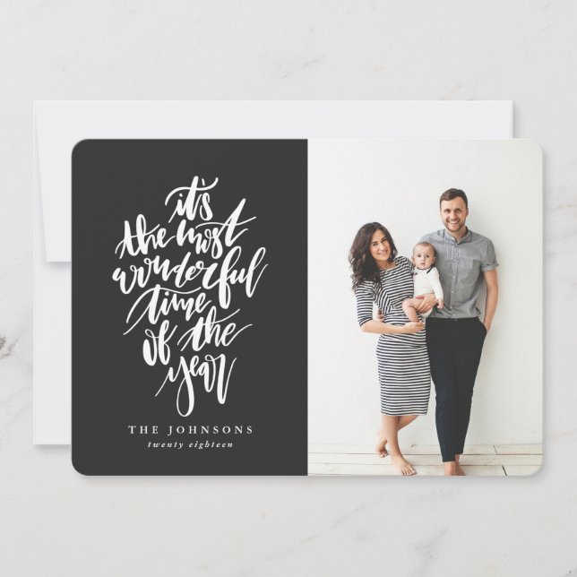 Cartão De Festividades É a época mais maravilhosa do ano (Frente)