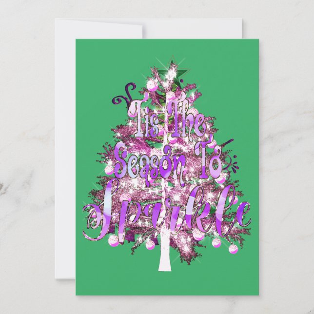 Cartão De Festividades É Época de Brilhar (Frente)