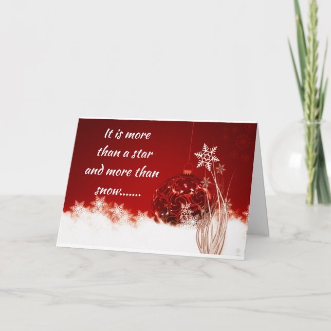 CARTÃO DE FESTIVIDADES É HORA DE DIZER "NATAL MERRY" PARA VOCÊ! (Frente)