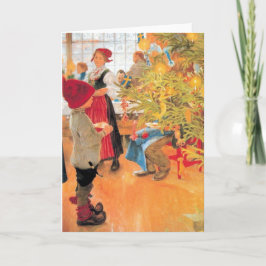 Cartão De Festividades É menino do tempo do Natal outra vez - que olha a