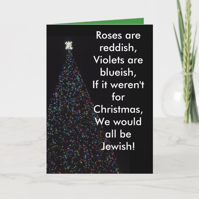 CARTÃO DE FESTIVIDADES É NATAL MALDITO ELE! (Frente)