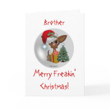 É o Natal Mousy Dog e o Irmão