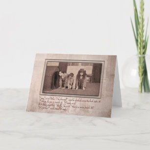 Cartão De Festividades É pai, Wendy exclamada