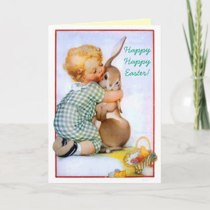 Cartão De Festividades Easter Bunny Love Card