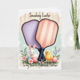 Cartão De Festividades Easter Dinks & Paddle Winks