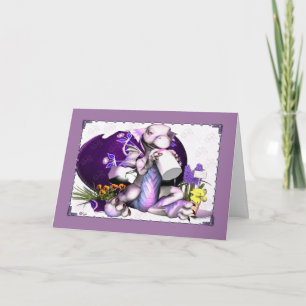 Cartão De Festividades Easter Dragon Baby 1