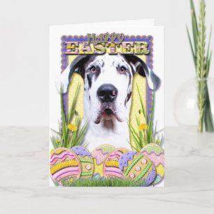 Cartão De Festividades Easter Egg Cookies - Great Dane - Baron
