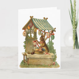 Cartão De Festividades Easter Egg Market Blank Greeting Card