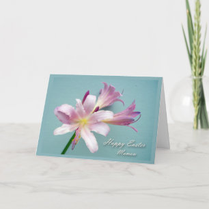 Cartão De Festividades Easter for Mamaw, Resurrection Lily