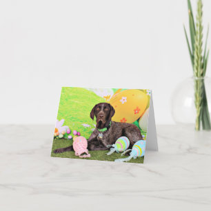 Cartão De Festividades Easter - German Shorthair Pointer - Kaiser