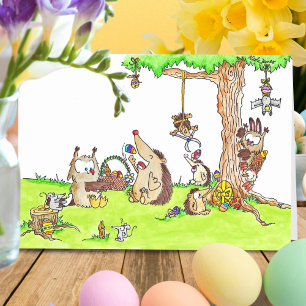 Cartão De Festividades EASTER greeting card by Nicole Janes