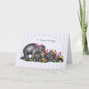 Cartão De Festividades Easter Greetings Card