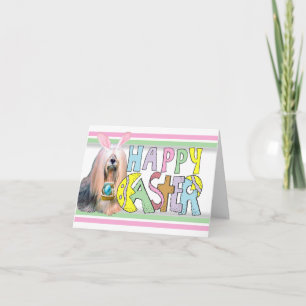 Cartão De Festividades Easter Lhasa Apso