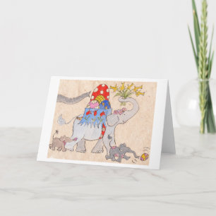 Cartão De Festividades Easter Parade