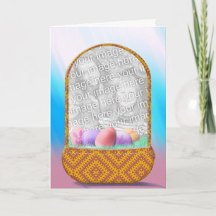Cartão De Festividades Easter Photo Card - Add your own photo and text!